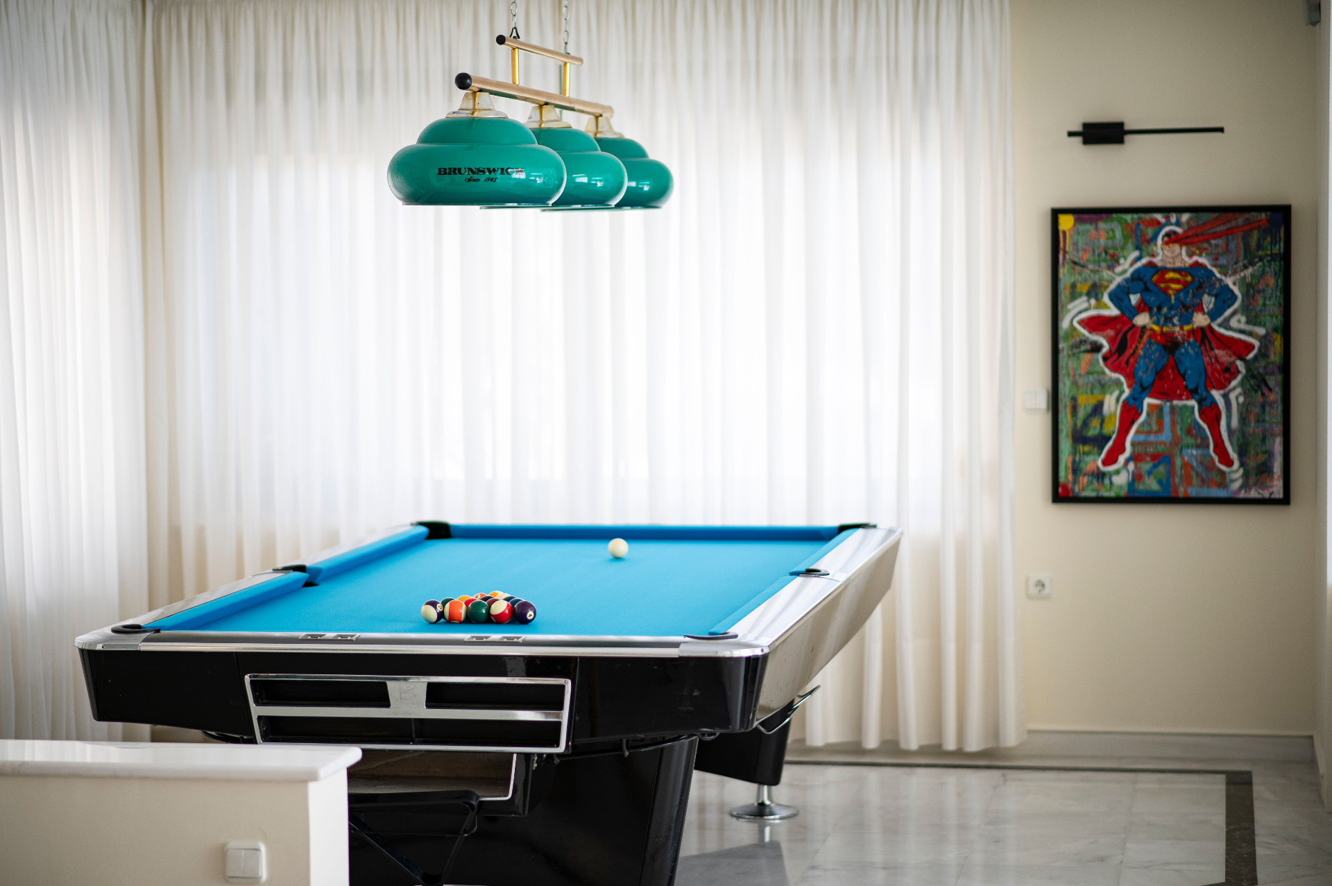 Billiard room
